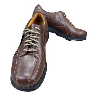 New Men's State Street Comfort Shoes Brown Lace up Size 9.5